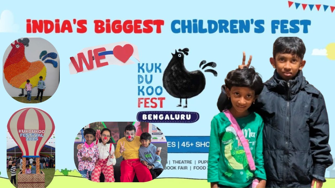 🎈🎉 Детский фестиваль Kukdukoo | День, полный радости и игр! 🎉🎈 