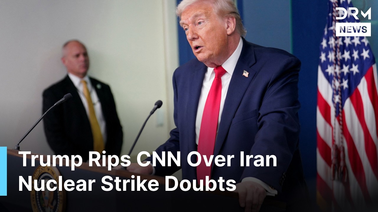 “CNN Fake News”: Trump Erupts Over Iran Strike Coverage, Defends B-2 Pilots at Fiery Presser | AC1G