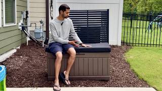 MuaMelop Outdoor Bench Cushions for Outdoor Furniture 48x18 Inch Waterproof Patio Furniture Cushio