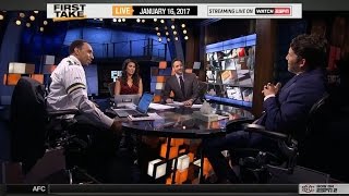Espn First Take - Stephen A. Smith Vs Will Cain On Green Bay Packers Defeat Dallas Cowboys