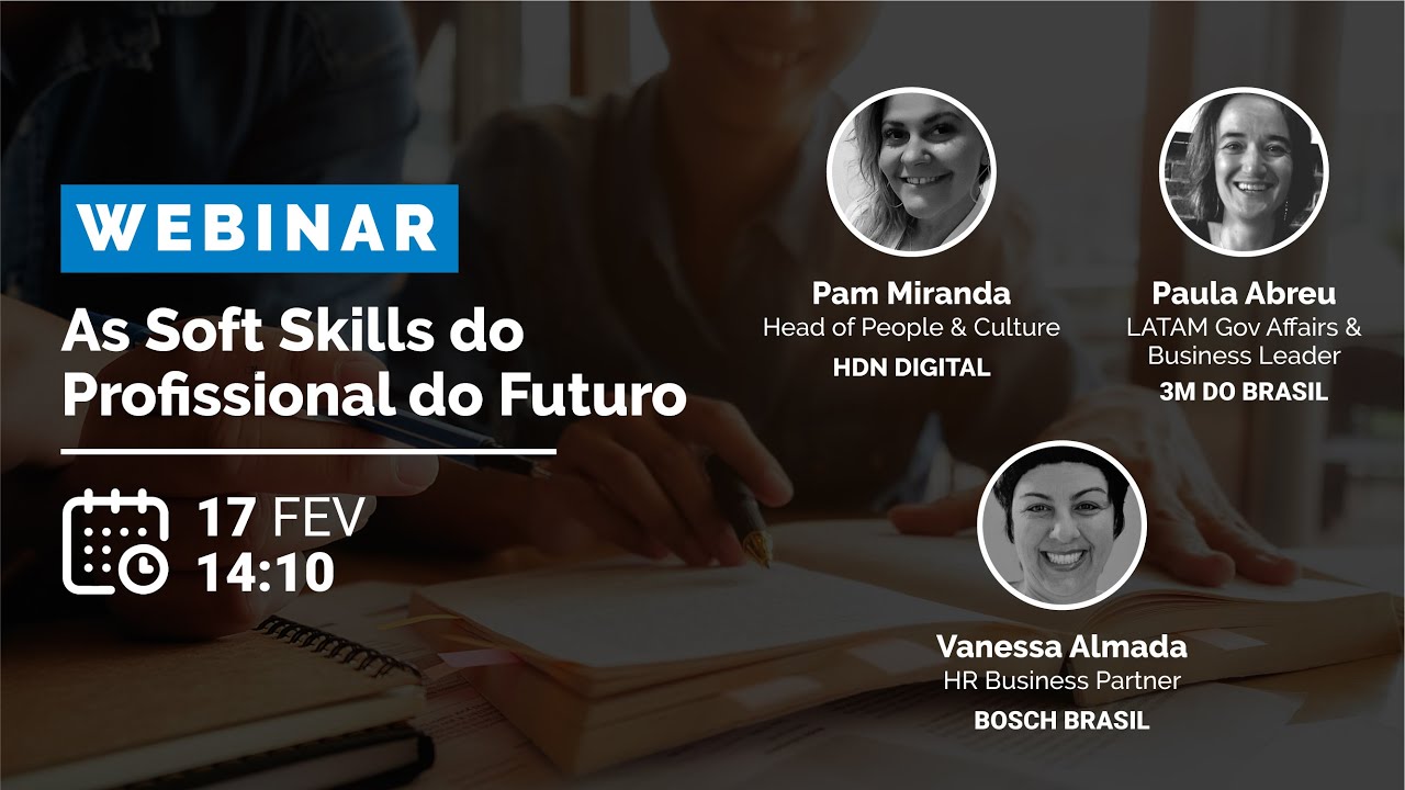 Webinar: As Soft Skills do Profissional do Futuro - YouTube