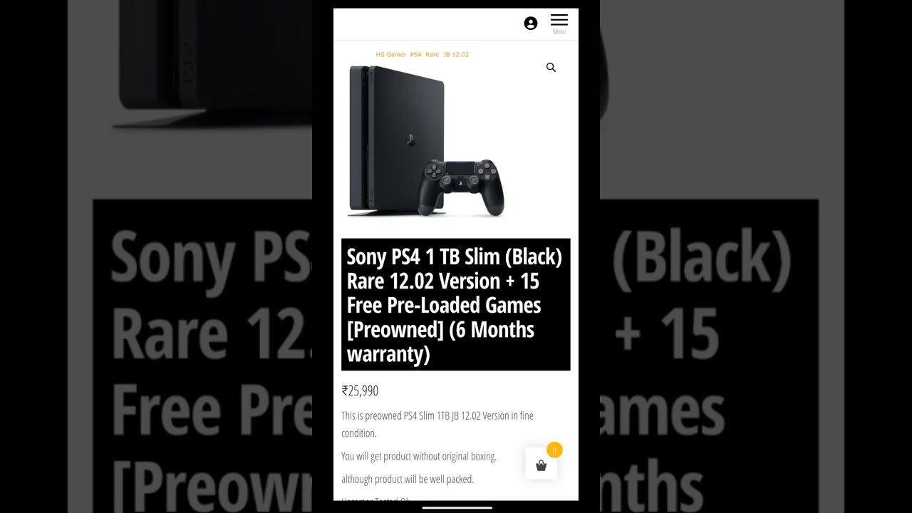 PS4 Pro 12.02 Version at Cheapest Price | HSGamer