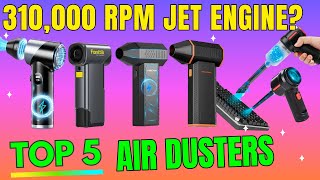 Best Electric Air Duster 2025 💨 Top 5 Compressed Air Dusters for PC & Car (WOLFBOX Review)