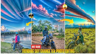 Trending Colourfull Sky Photo Editing Tutorial | Sky Change 16k Photo Editing | HDR Photo Editing screenshot 3