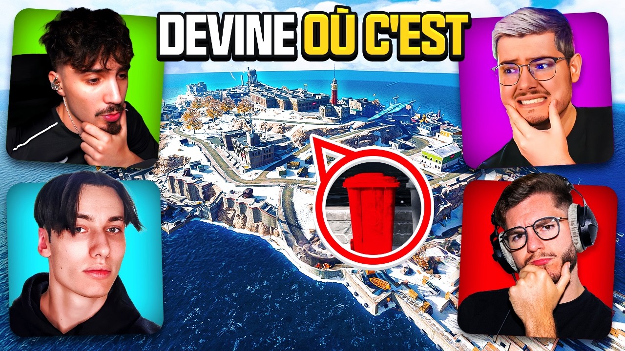 DEVINE C'EST OÙ ? #2 (geoguesser rebirth island ft. punkill, esk, berkan)