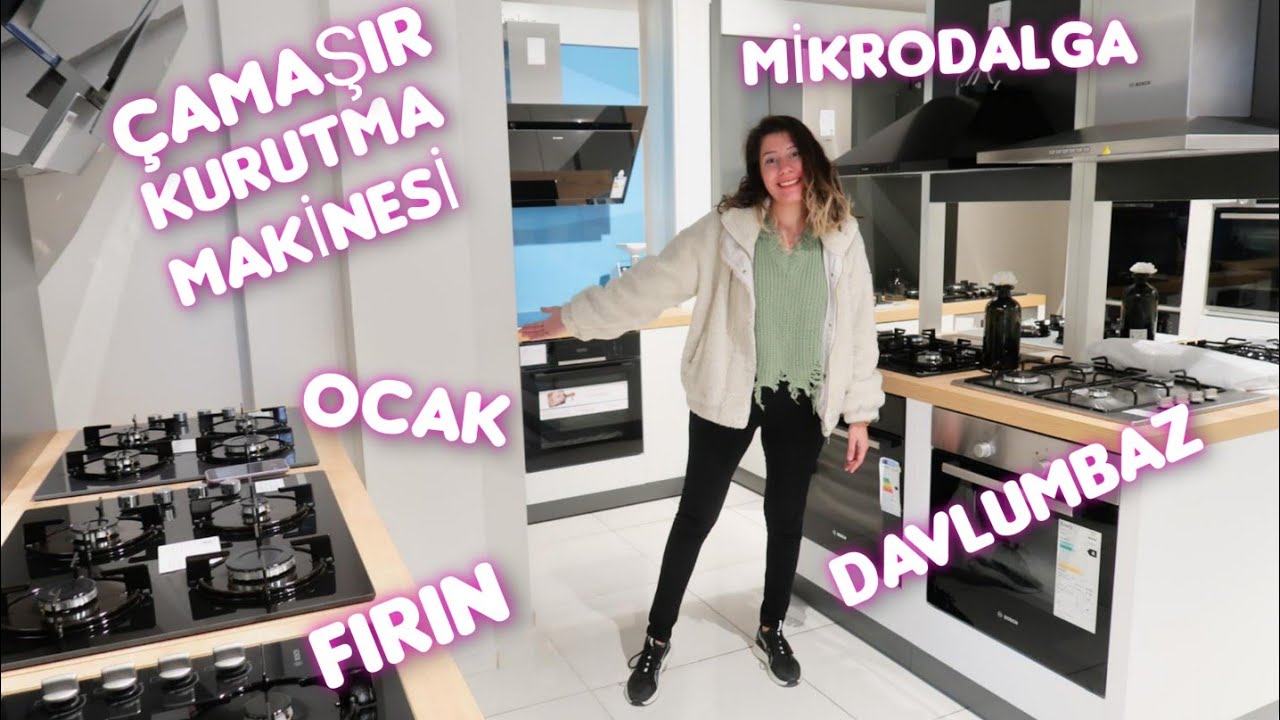 YENİ EVE BÜTÜN BEYAZ EŞYALARI ALDIK😍NELER SEÇTİK - YouTube