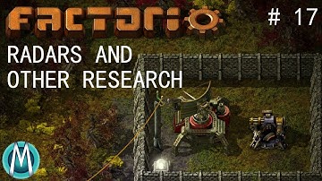 [Factorio 1.1 4K] Angel/Bobs Ep 17: Radars And Other Research (Tutorial/Walkthrough)