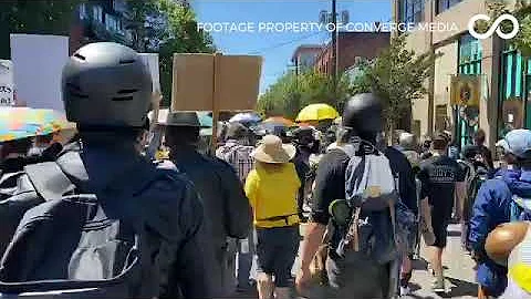 Seattle Protest July 25, 2020 Stream replay pt. 1