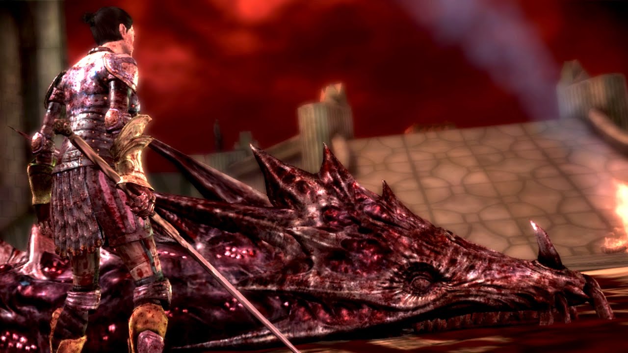 Dragon Age Origins-Leliana/Worden/Morrigan romance+funny companions dialogues+game ending(with mods)