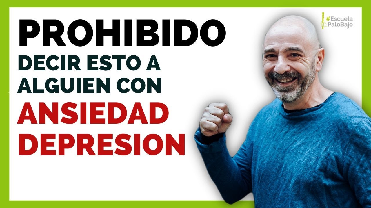 🤯3 COSAS que NUNCA DEBERÍAS DECIRLE a ALGUIEN que SUFRE ANSIEDAD o DEPRESIÓN