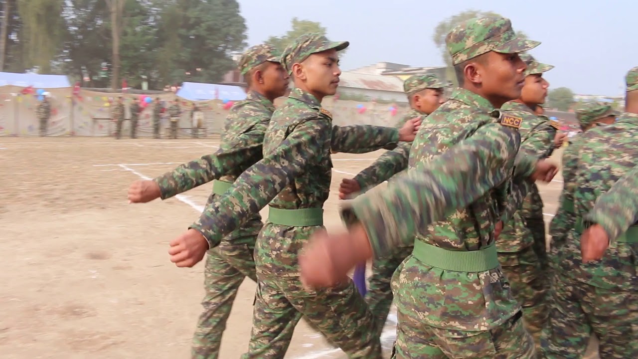 NCC final pop padmodaya school 2075