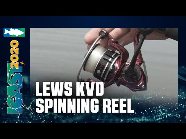 Lews KVD Spinning Reel with Kevin VanDam