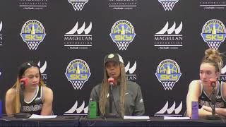 👀 Angel Reese EJECTION Discussed By Chennedy Carter, Marina Mabrey & Chicago Sky Coach After Loss