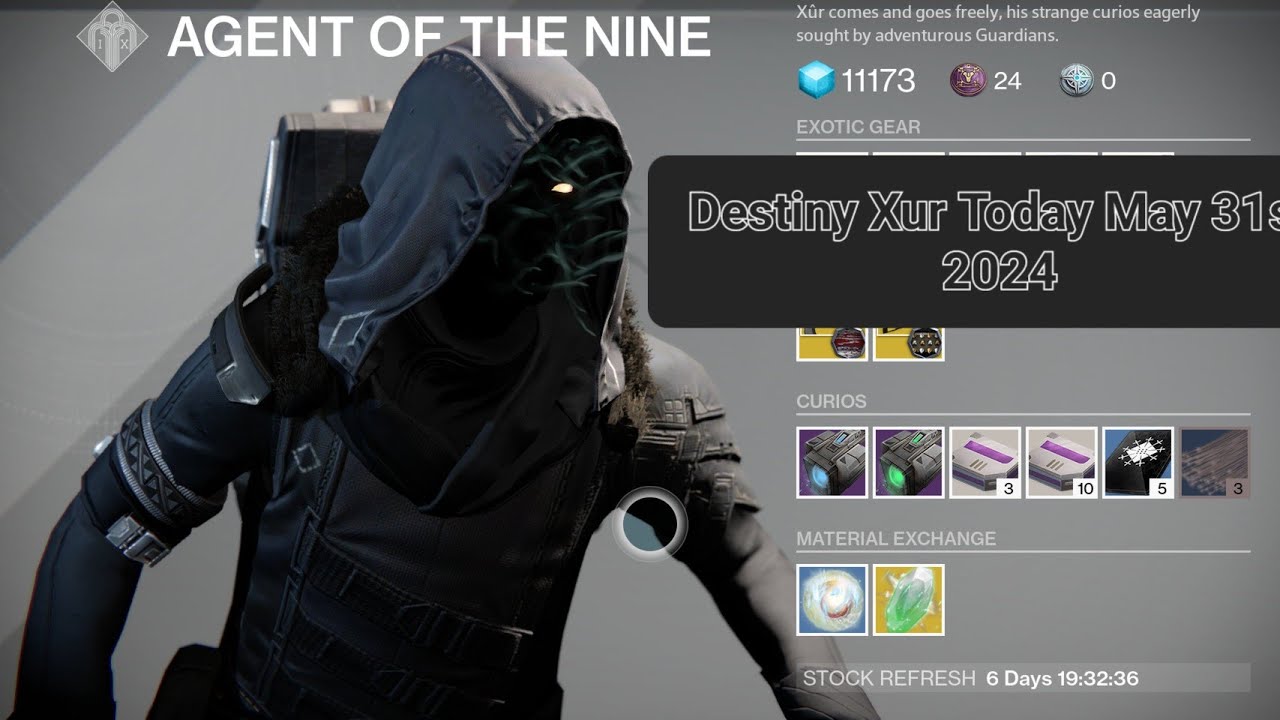 Destiny Xur May 31st 2024