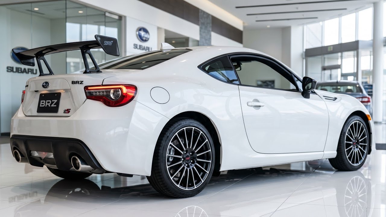 ホワイトオープンカー 2人乗り　日本未発売　bratz 廃版 スポーツカー Still incredibly popular in Japan] The 2019 Subaru BRZ tS in white