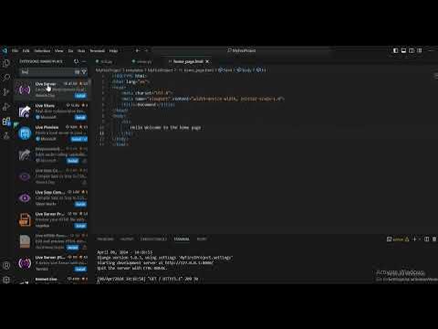 16 Create Home Page Template - YouTube