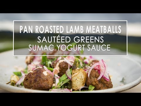 Pan-Roasted Lamb Meatballs