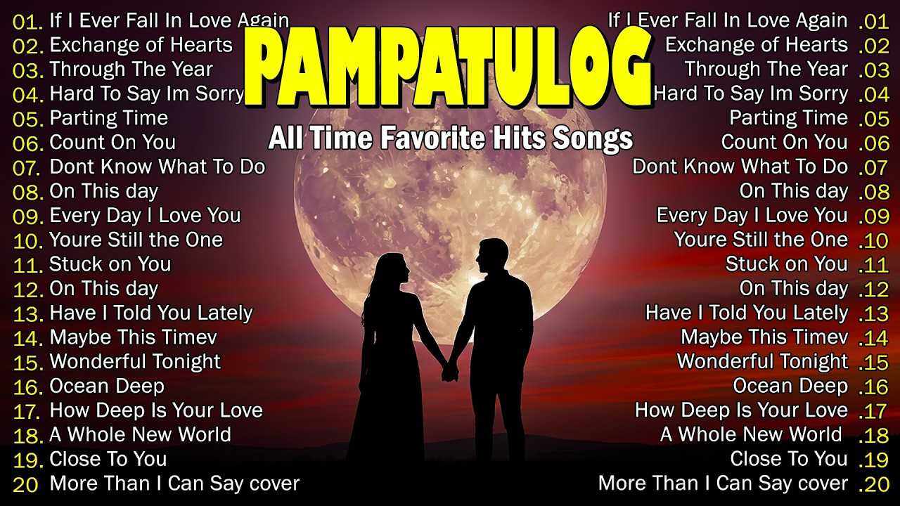 Pampatulog OPM Love Songs 80s & 90s Medley 🔊 Relaxing Filipino Music for Deep Sleep