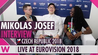 Mikolas Josef (Czech Republic) interview @ Eurovision 2018 | wiwibloggs