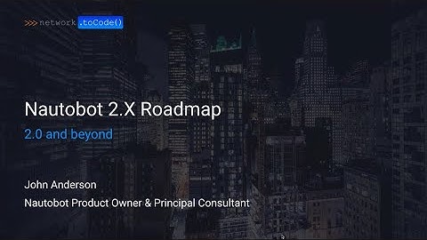 Nautobot 2.X Roadmap Preview - 2.0 and Beyond!