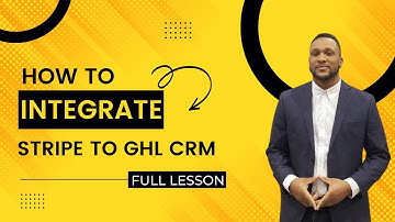 How to integrate stripe in GHL? | CRM Settings | Full lesson | Go High Level High Life Living