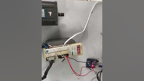Dùng Arduino điều khiển động cơ AC servo
