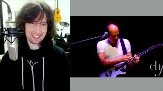 Video thumbnail of "British guitarist analyses Adrian Belew's FUTURISTIC guitar!"