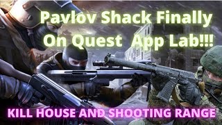 Pavlov Shack is Finally on the APP LAB. HELL YEA NO SIDELOADING. Quick shooting range and kill house screenshot 3