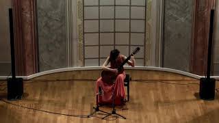 Ana Vidovic plays Recuerdos de la Alhambra by Francisco Tárrega on a Jim Redgate classical guitar