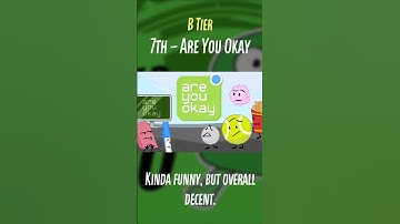 Every TPOT Team Jingle RANKED #shorts #bfdi #tpot