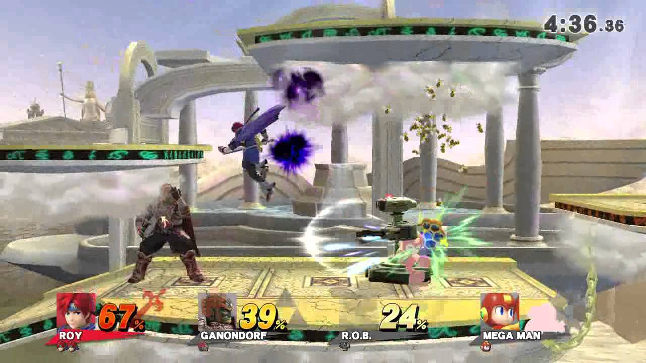 Super Smash Bros for Wii U Classic Mode as Roy - YouTube