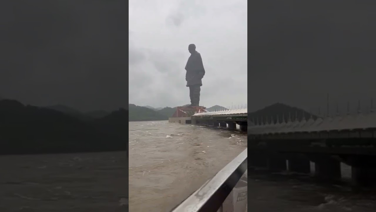 statue of unity Ekta nagar||sardar sarovar dem kevadiya||Narmada river