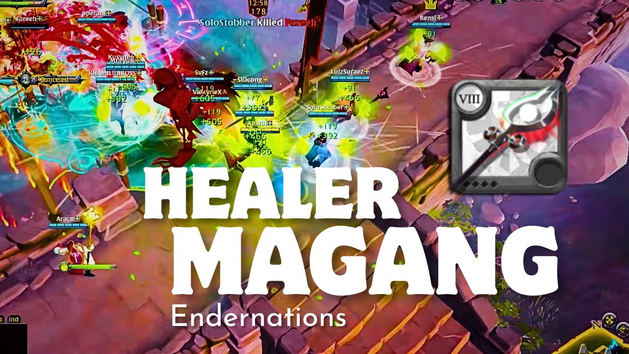 Friendly Fight Arena | Endernations vs KADAL | Healer POV - Redemption Staff | Albion Online East