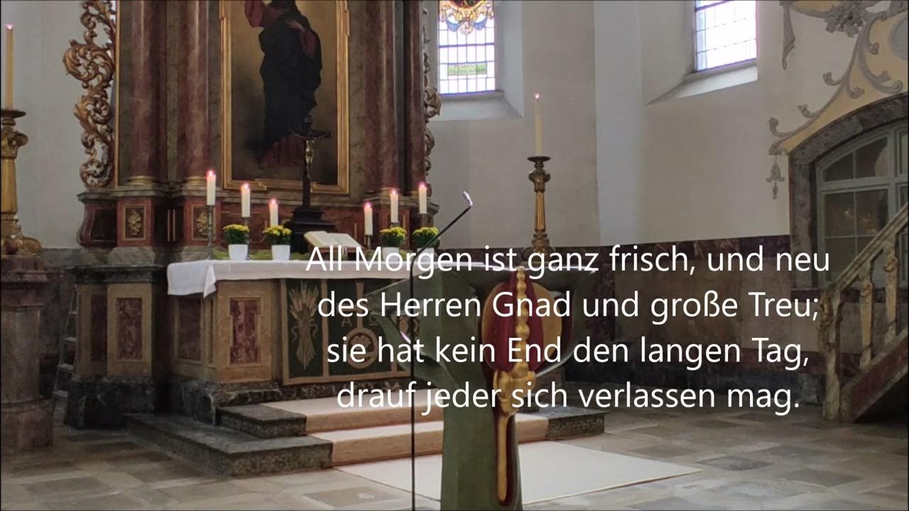 All ist ganz frisch und neu, EG 440 (mit Text) YouTube All ist ganz frisch und neu, EG 440 (mit Text) YouTube