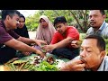 AUTO MAKAN BESAR, KALAU MAKAN BARENG KELUARGA DISUNGAI + LALAPAN❗️