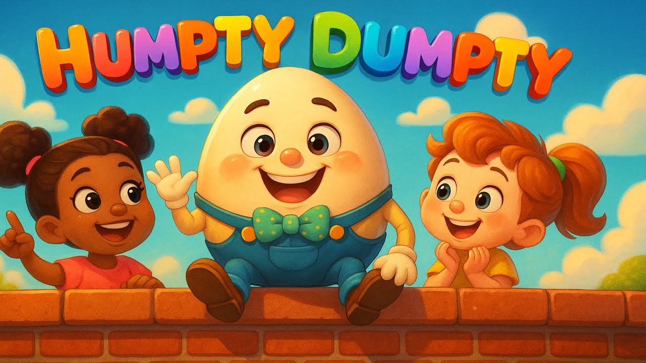 Humpty Dumpty Sat on a Wall | Fun Nursery Rhymes Song for Kids - YouTube