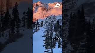 Video shows avalanche hazard mitigation at Tahoe ski resort
