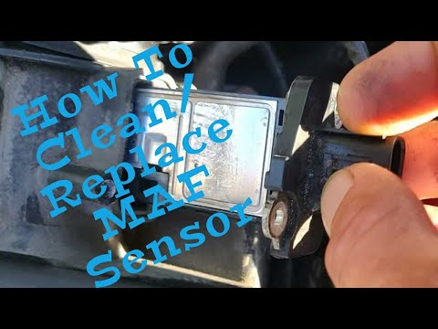 How to clean / replace Mass Air Flow Sensor Cheap EASY !!! Ford - YouTube