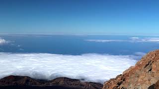 Clouds on Pico del Teide - Time Lapse