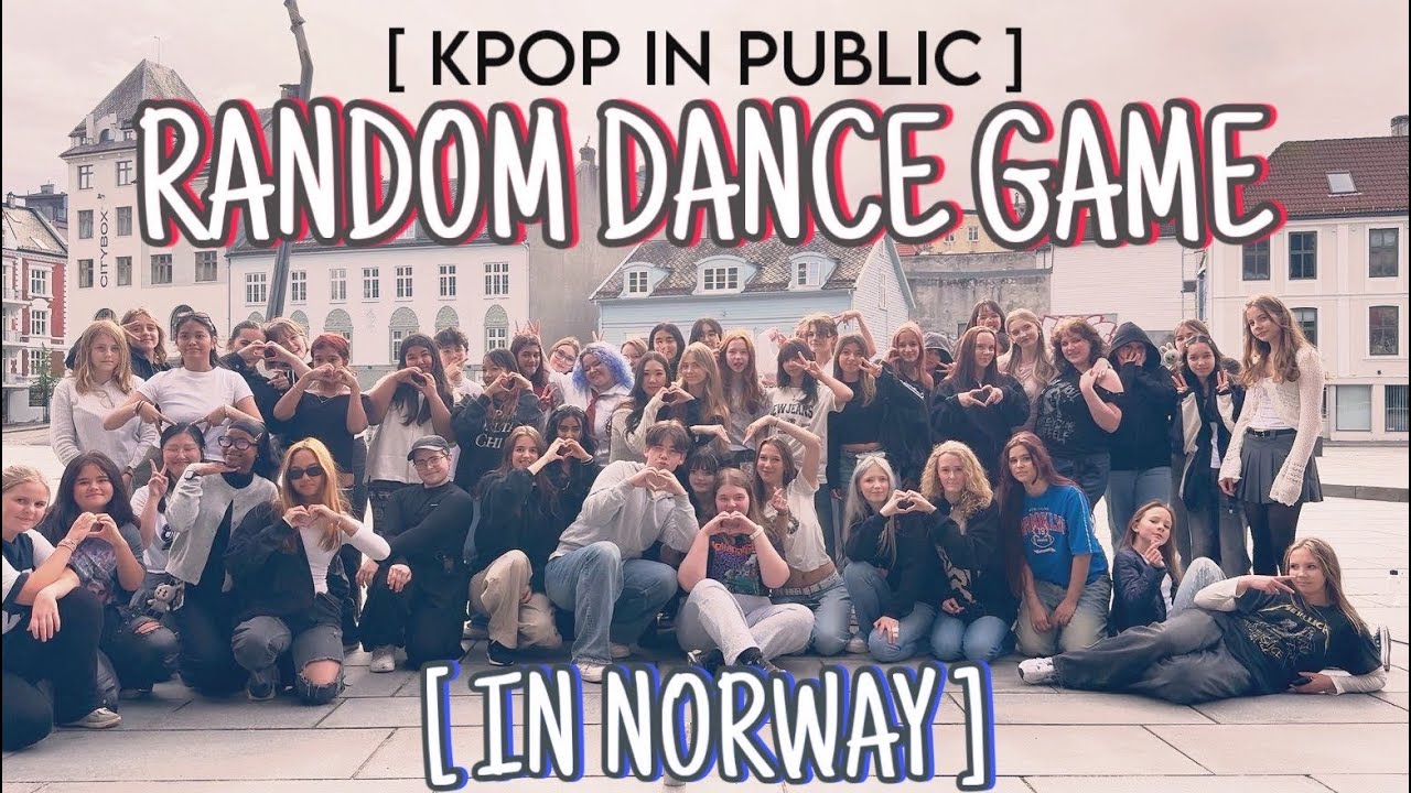 [KPOP IN PUBLIC] Random Dance Game in Bergen, Norway - September 2025