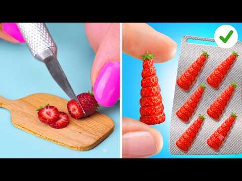 🍓 Sorprendentes trucos para cortar y pelar frutas y verduras con estilo! 🔪🍅