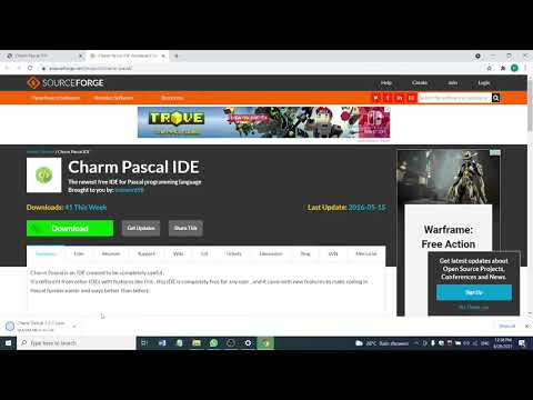 Installing Computer Pascal Language
