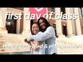 first day of school at Harvard (senior year) 🤓
