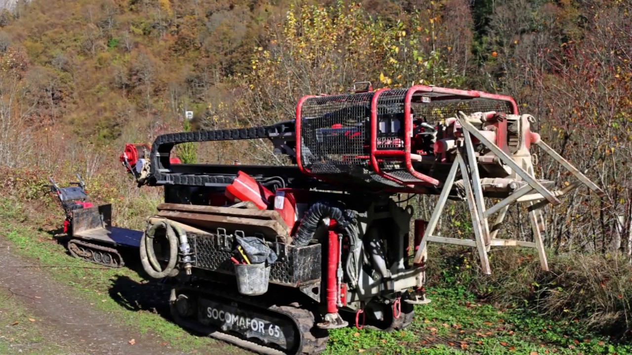 20181214 Bedous-Canfranc -- Tronçon 2 -- Travaux pour études -