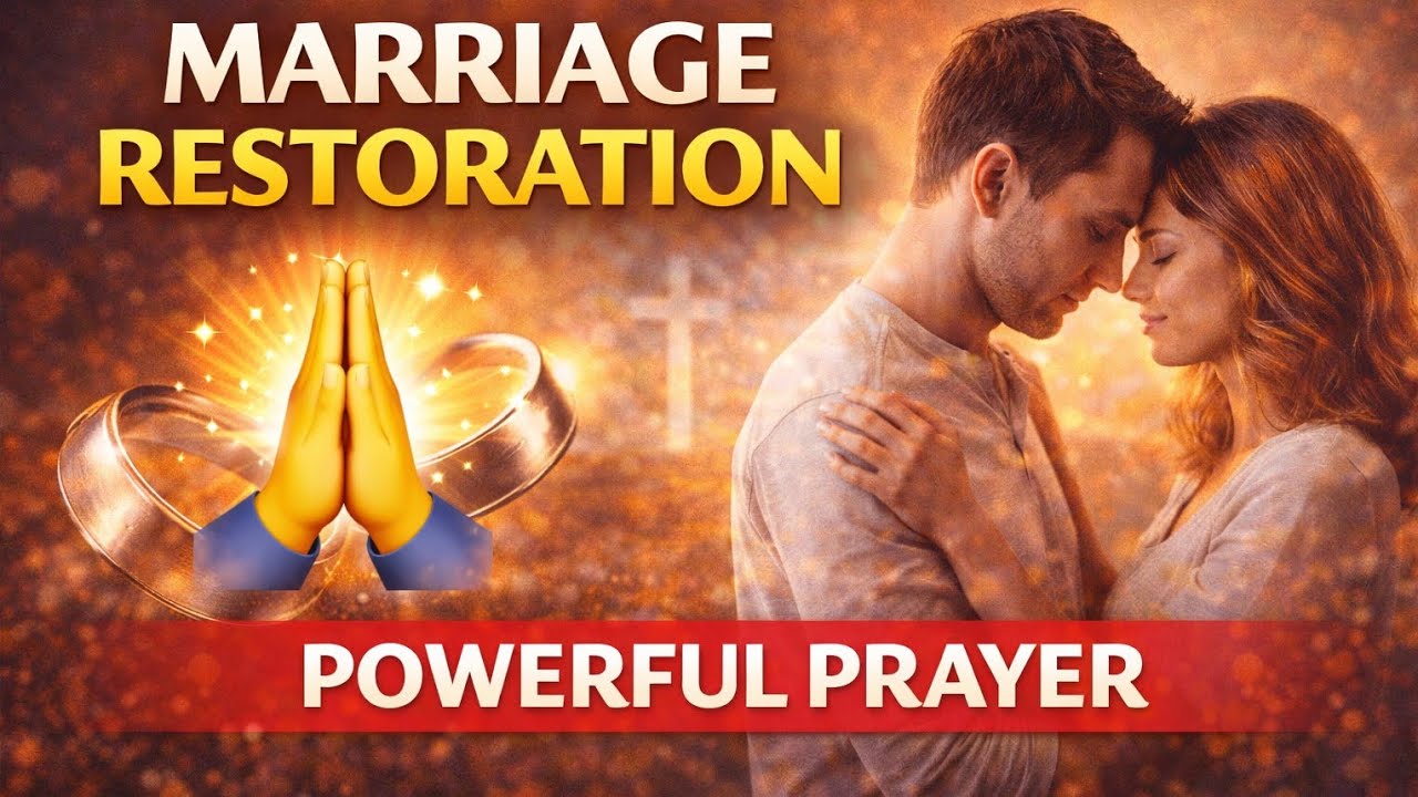 Powerful Prayer for Marriage Restoration | Heal, Restore & Rebuild Love in Christ