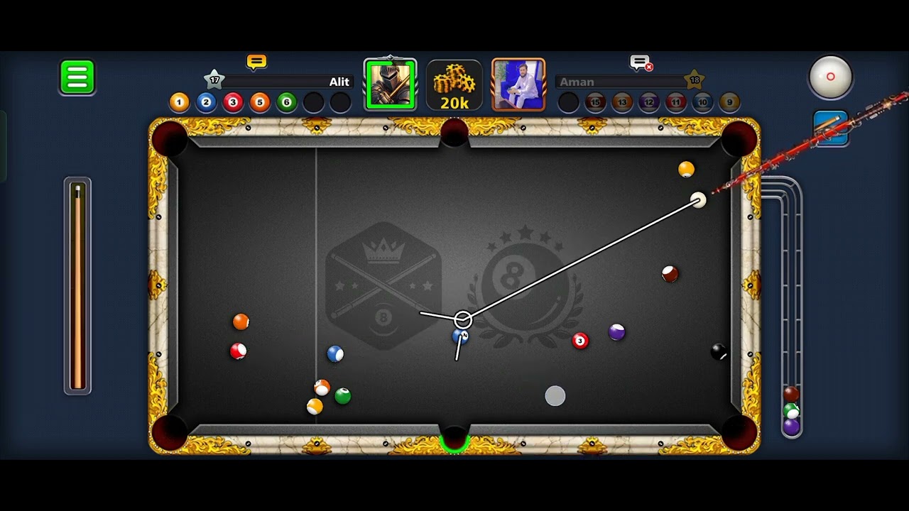 8 Ball Pool - Pemula game play 15 