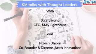 Guiding Knowledge Managers for managing and navigating Future of KM #ThoughtLeaders