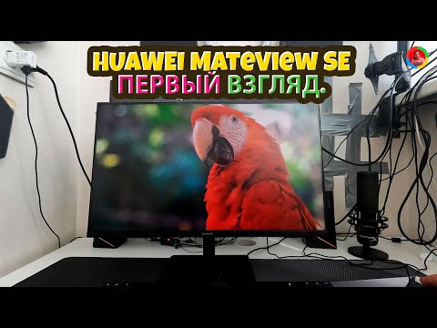 HUAWEI MateView SE 23,8 первый взгляд 2022