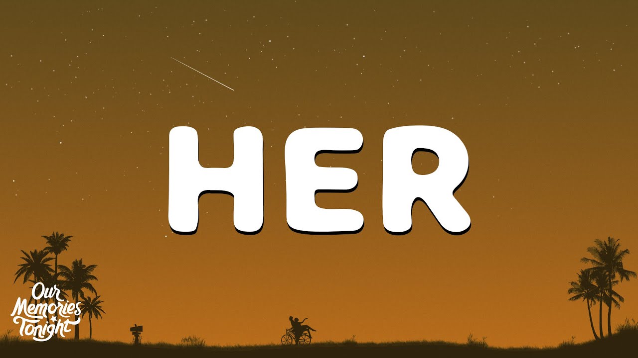 JVKE - her (Lyrics) ft. Annika Wells \u0026 Kaden Hawke