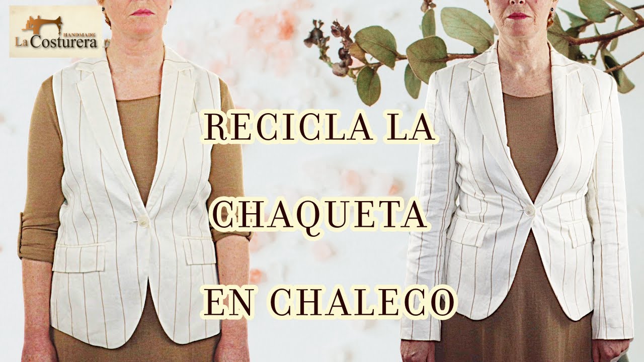 Cómo Transformar una Chaqueta Estrecha en un Chaleco | DIY Moda Creativa